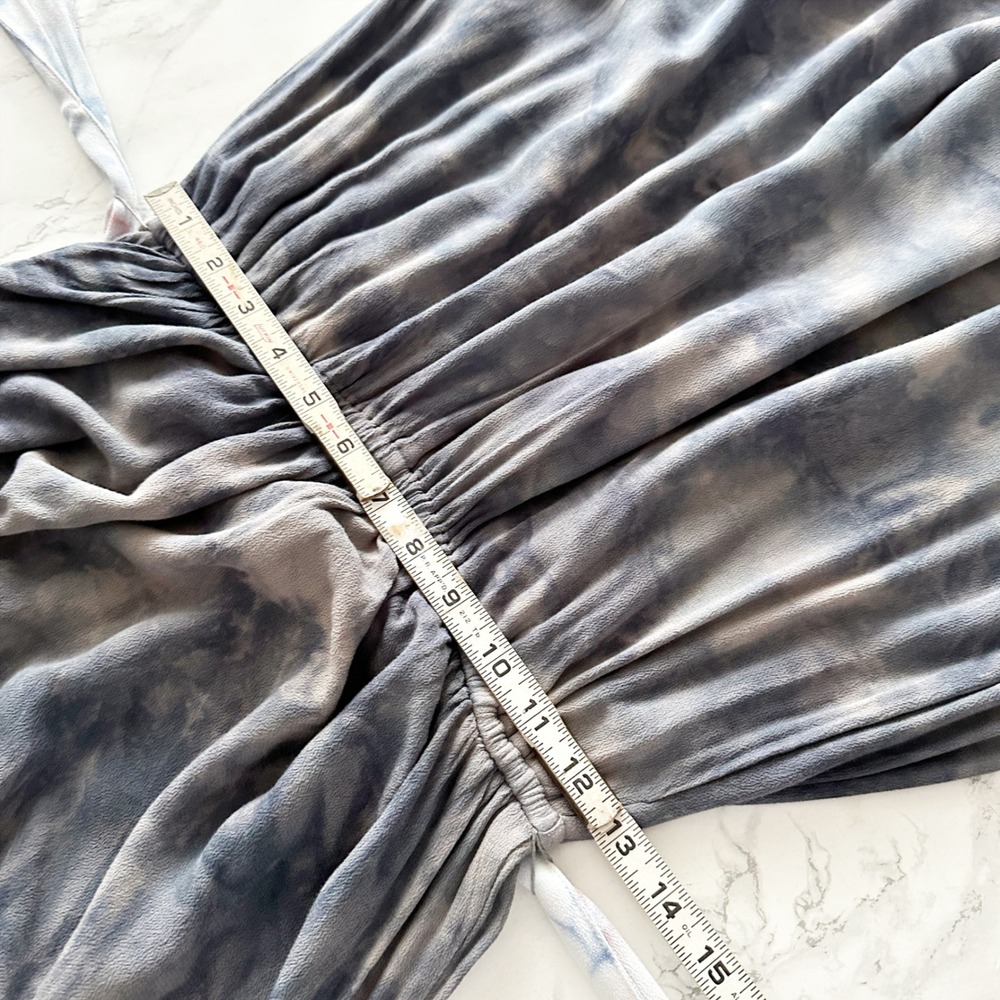 Free‎ People Just Float Strapless Tie Dye Gray Jumpsuit Womens Size Medium - Picture 10 of 13